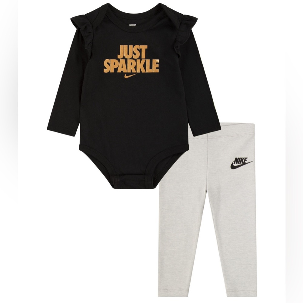 Nike 2-piece set, Just Sparkle, size 12 months, NWT